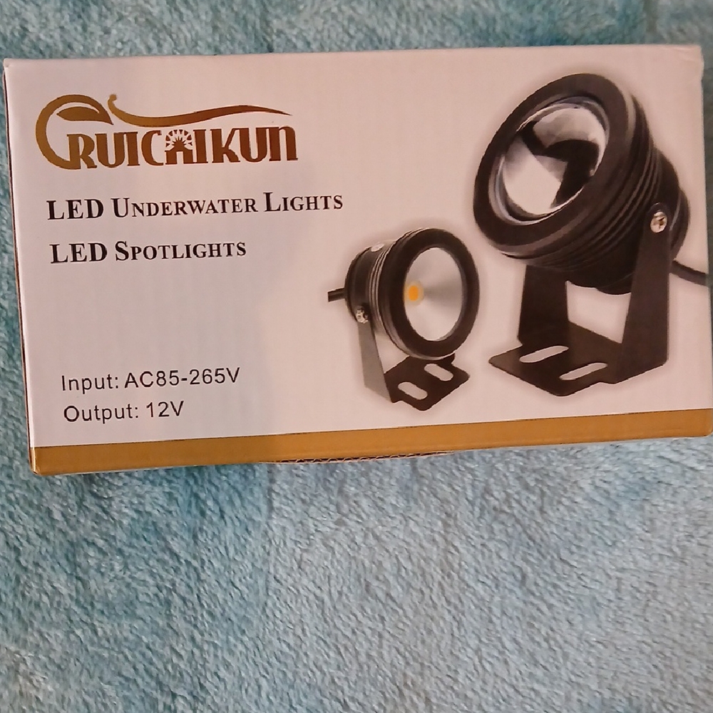 Black LED Underwater Lights